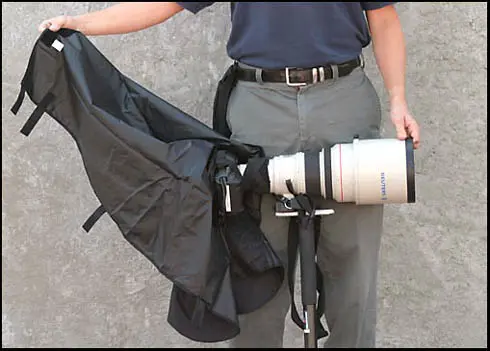Newswear Long Lens Rain Poncho for Canon R3
