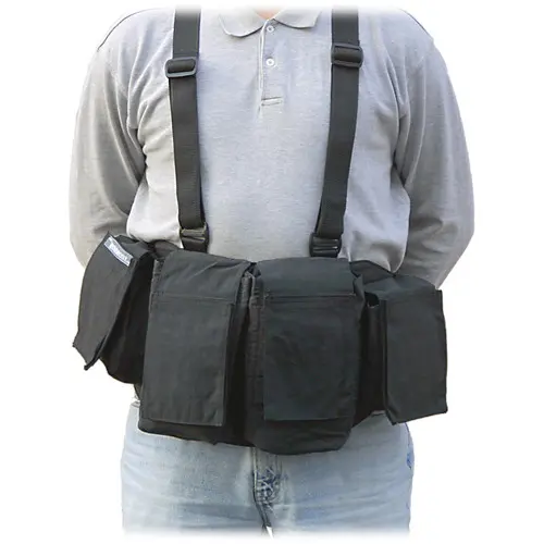 Newswear Mens Medium Chestvest-black