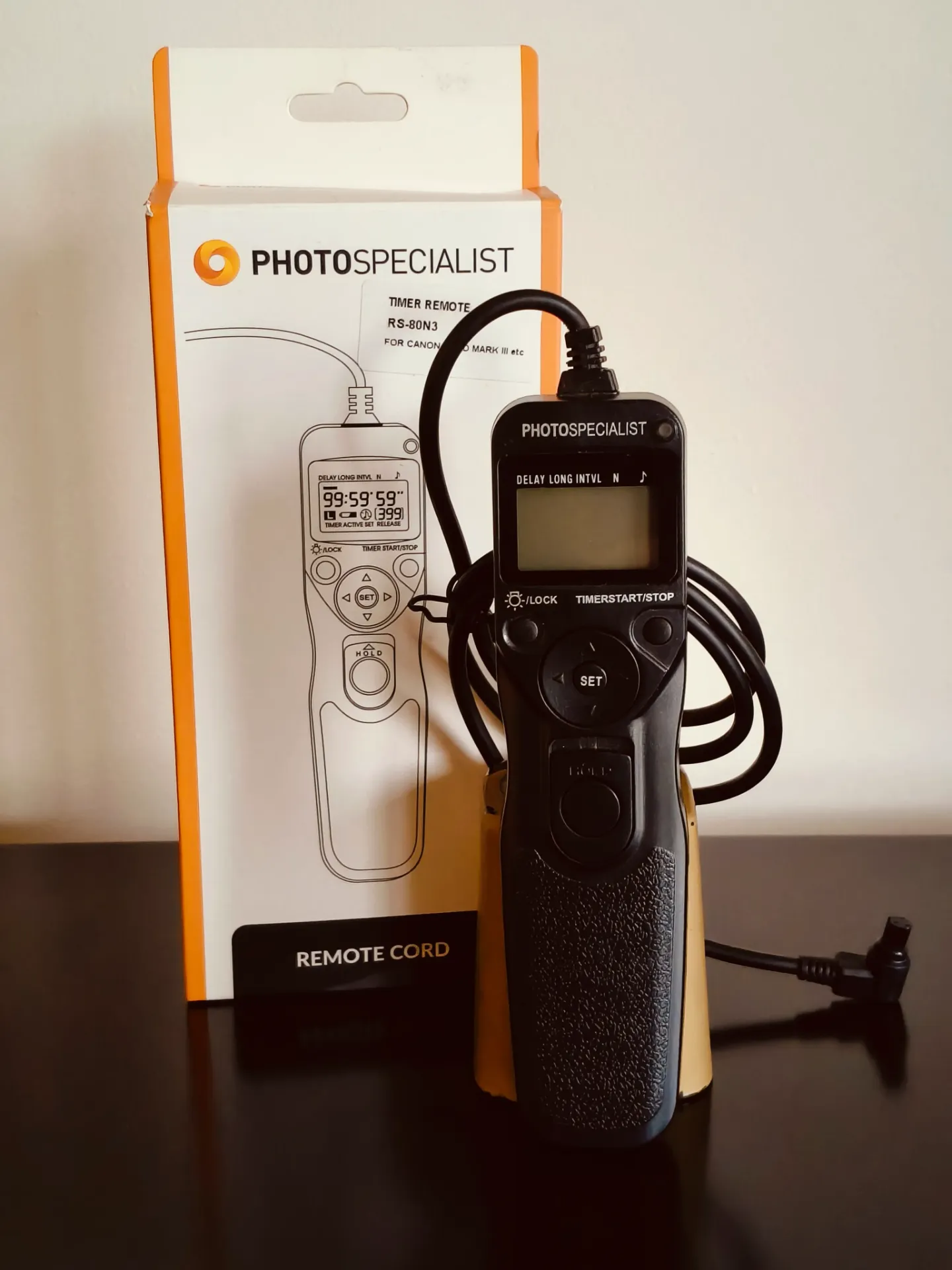 Photospecialist Timelap en lange sluitertijden afstandsbediening voor Canon