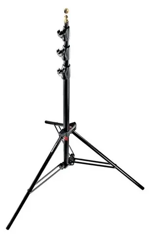 Manfrotto 1004BAC, master light stand black, air cushioned