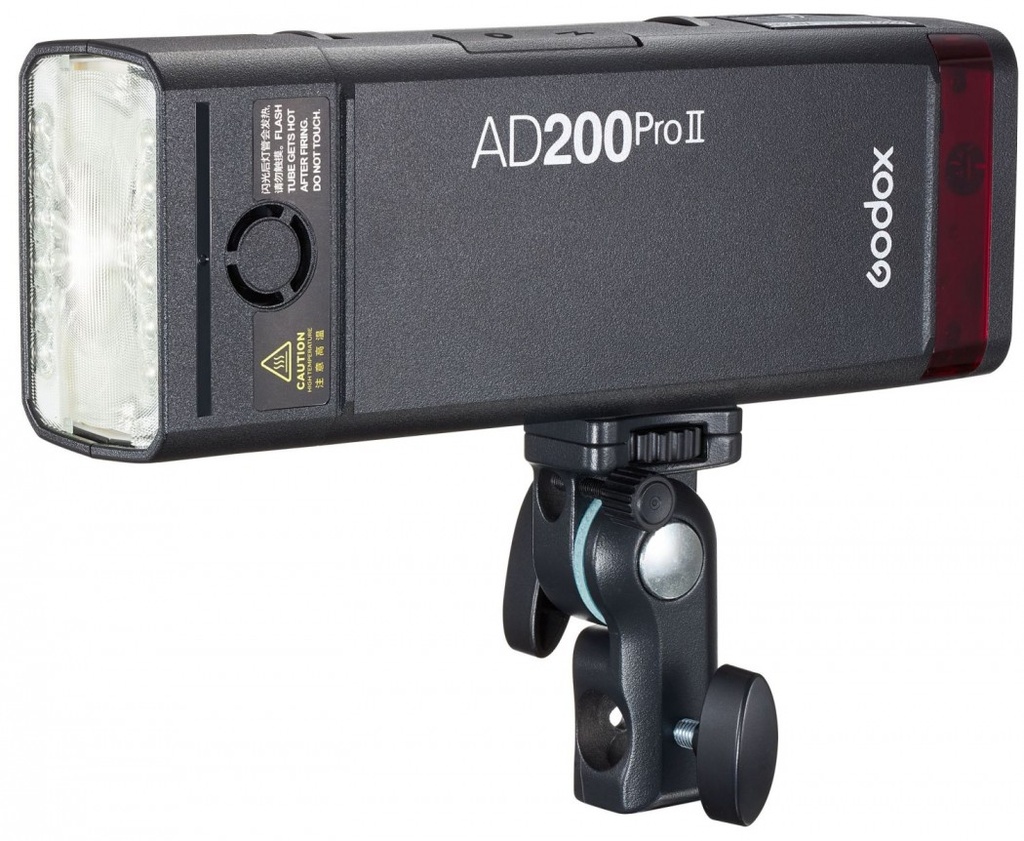 Godox AD200 PRO II TTL Pocket Flash Kit with H200J II, H200 II Flash Heads and Color Screen Display
