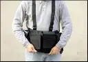 Newswear Mens Documentary Chestvest-black