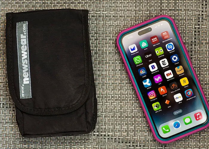 Newswear i-Phone 15 Pro Max, and 14 Pro Max Pouch 